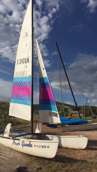 Hobie getaway standing rigging shrouds, bridle and forestay