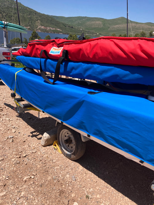 Full zip sail bag Hobie 14 main sail jib sail