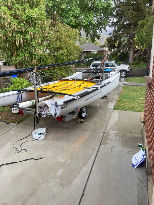 HOBIE 18 Vinyl trampoline