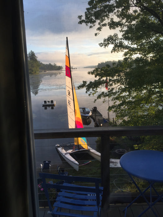 Salt city sailing installs John Forbes hobie 18 jib mod on your used trampoline / or other manufacture trampoline