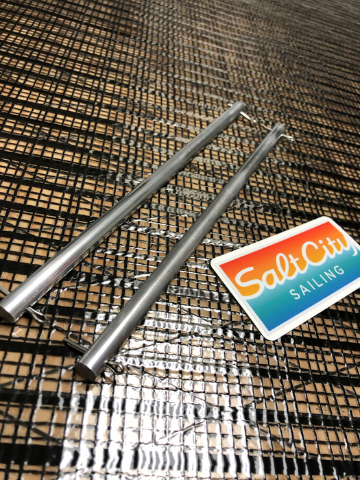 Hobie 16 rudder pin set Aluminum