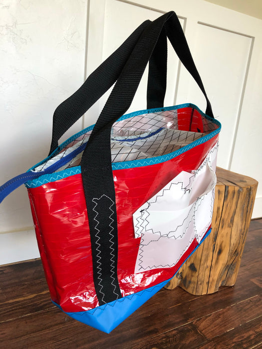 Sailcloth tote bag # 125