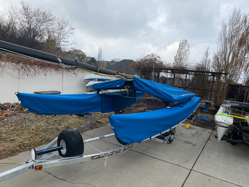 ホビーキャット14 Hobie 14 hull Covers protype — saltcitysailing