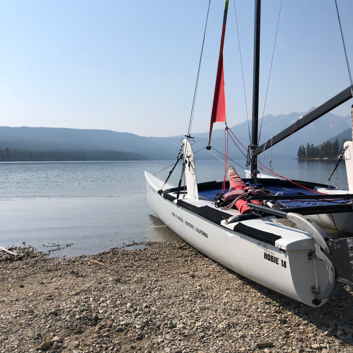 Hobie 18 trapeze wires — saltcitysailing