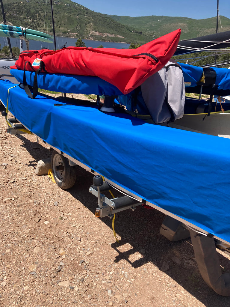 Full zip sail bag Hobie 16 main sail jib sail — saltcitysailing