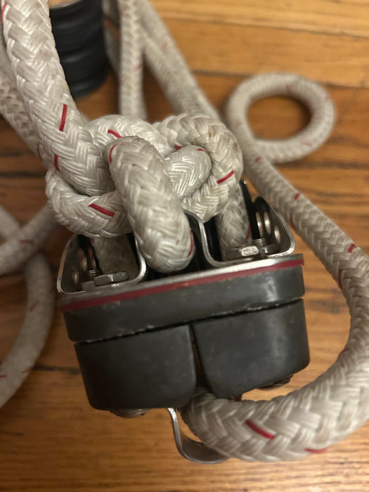Harken 6:1 blocks used hobie 16 with line