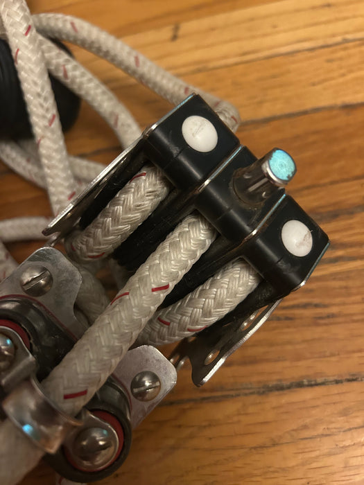 Harken 6:1 blocks used hobie 16 with line