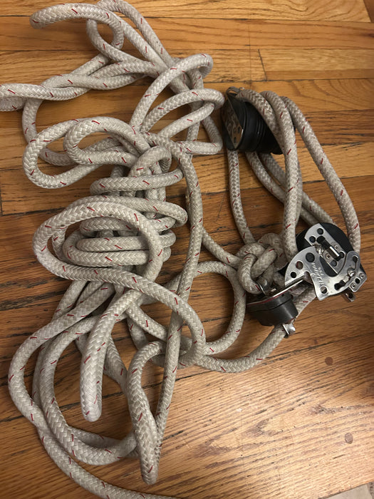 Harken 6:1 blocks used hobie 16 with line