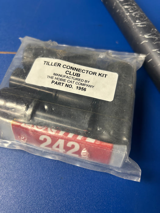 Hobie wave tiller connect kit 1956, plus a used hobie 16 crossbar cut to length