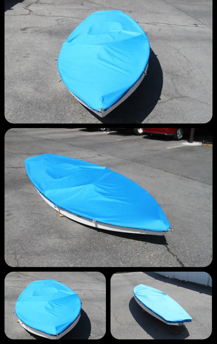 Sunfish deck cover with mast bag